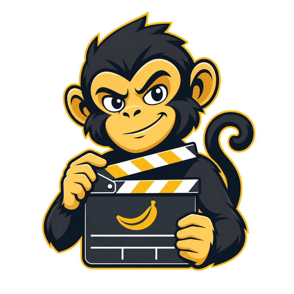 B-Roll Monkey mascot